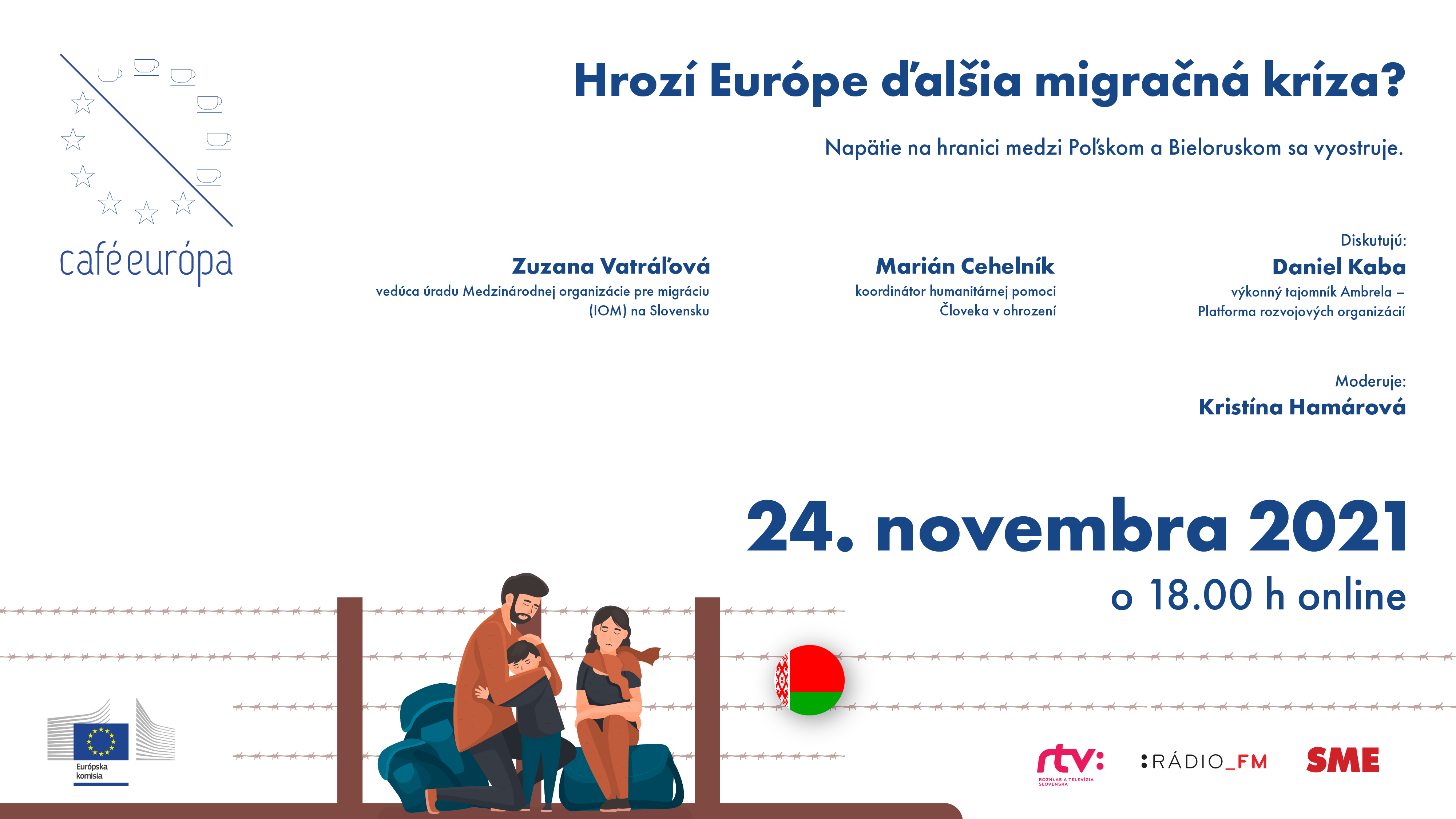 Diskusia Café Európa Hrozí Európe ďalšia migračná kríza?