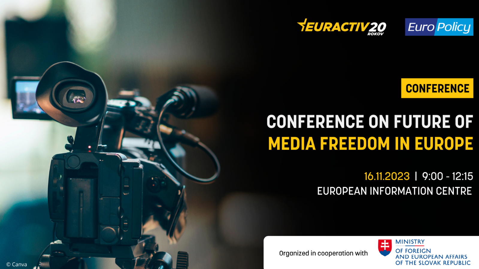 Conference on Future of Media Freedom in Europe