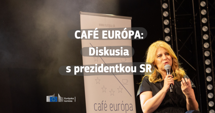 Café Európa na Pohode: Diskusia s prezidentkou SR
