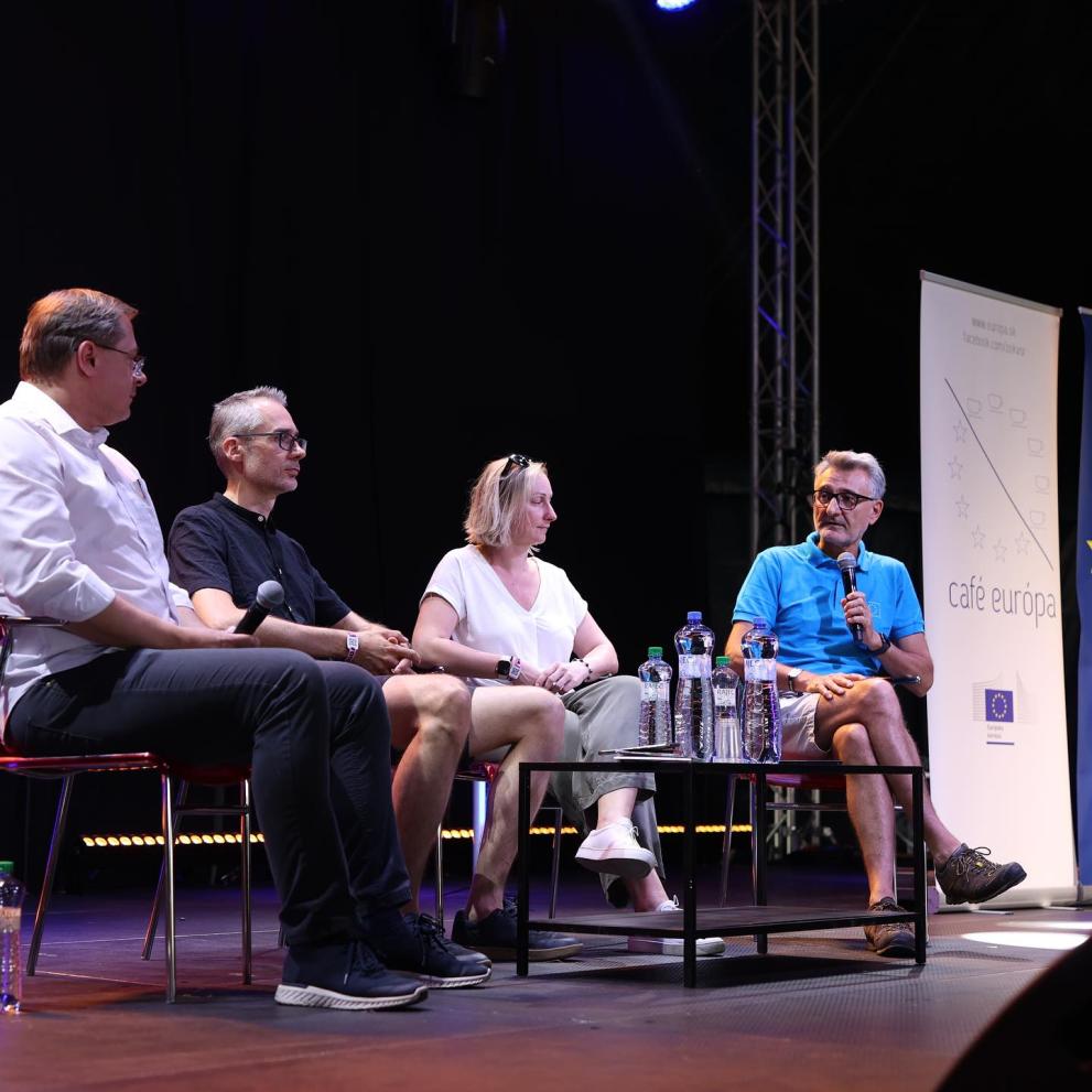 Café Európa na festivale Pohoda: Chceme byť cudzincami v Európe?  