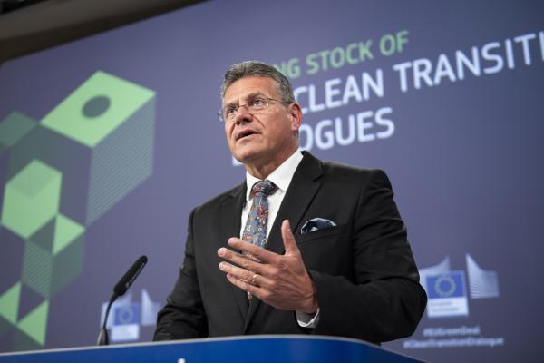 Read-out of the weekly meeting of the von der Leyen Commission by Maroš Šefčovič, Executive Vice-President of the European Commission, on the Communication taking stock of the Clean Transition Dialogues, for a strong European industry in a sustainable…
