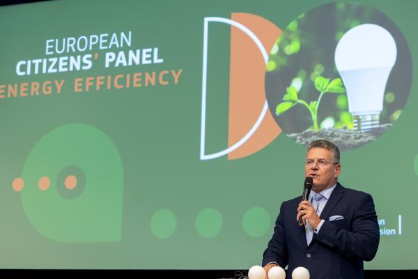 Participation of Maroš Šefčovič, Executive Vice-President of the European Commission,in the European Citizens’ Panel on Energy Efficiency
