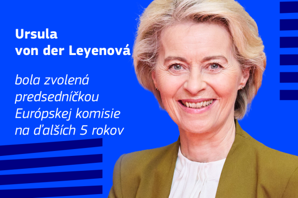 Ursula von der Leyenová zvolená za predsedníčku Európskej komisie